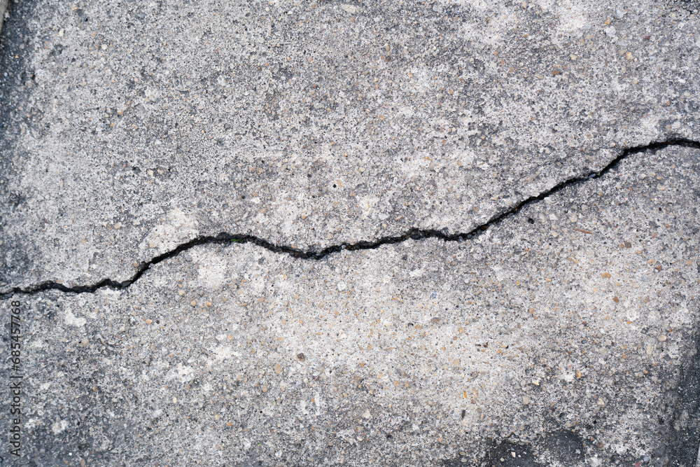 Obraz premium Cracked concrete floor texture background