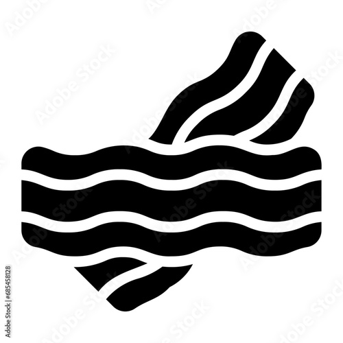 bacon Solid icon