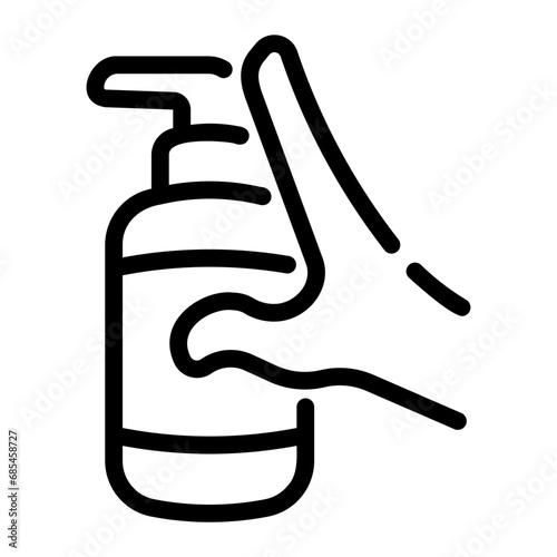 insecticide Line Icon