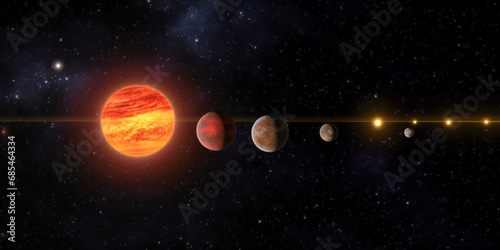 Planets of another solar system