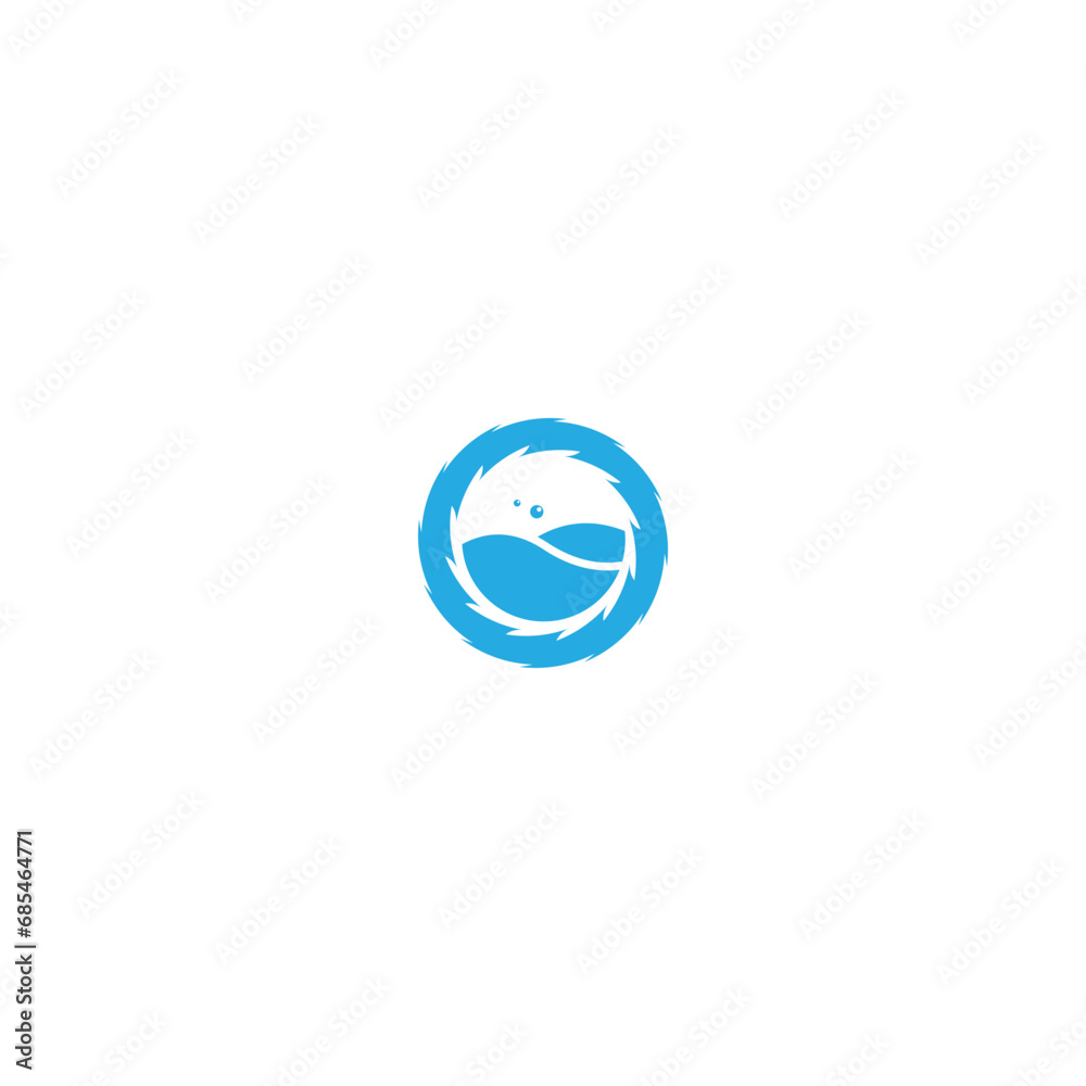 Water Fall Logo Design Template Element Water Fall Logo Design Template Element