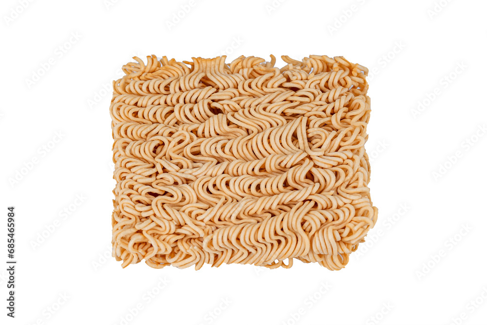 Instant noodles isolated on white background. Instant noodles isolated on white background.