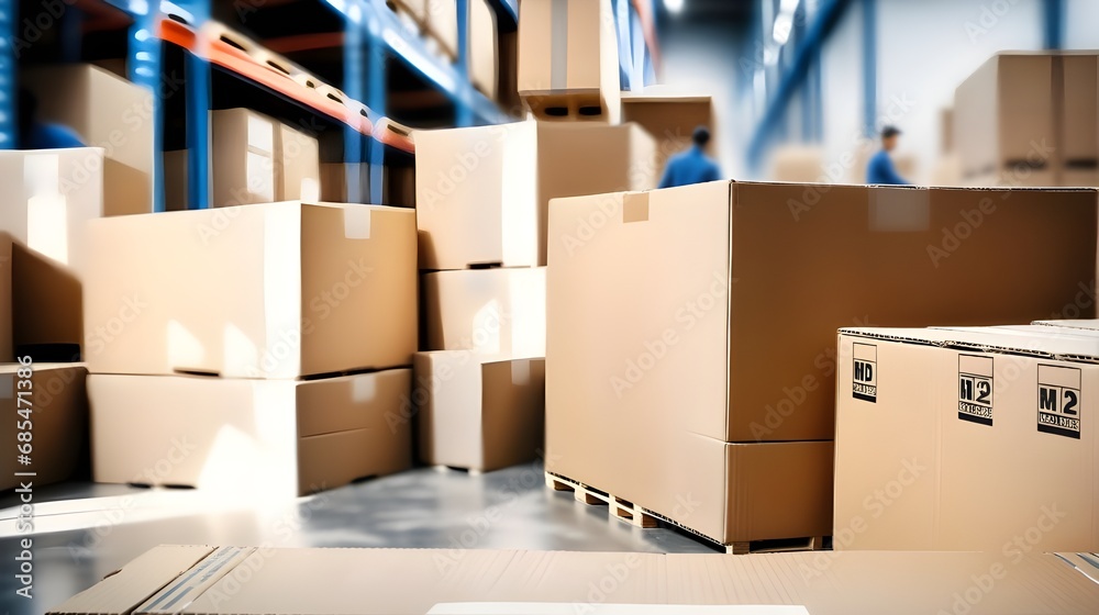 men working in a warehouse. Fulfillment, logistics, transportation men working in a warehouse. Fulfillment, logistics, transportation