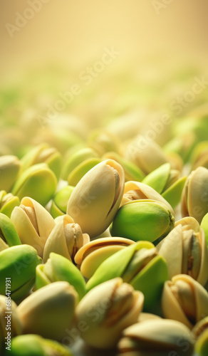 pistachio nuts close up