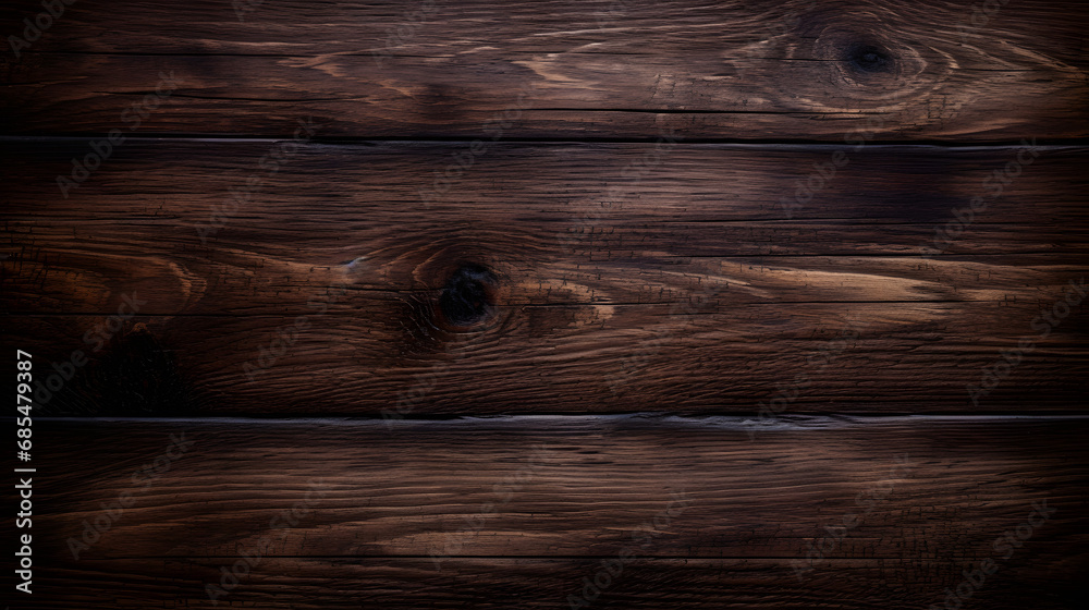 Dark Brown Wood Texture with Scratches as Background. Generative AI. Dark Brown Wood Texture with Scratches as Background. Generative AI.