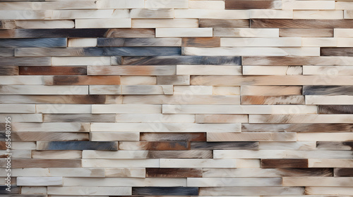 natural old wooden strips  wood panel board texture marble. Generative AI.