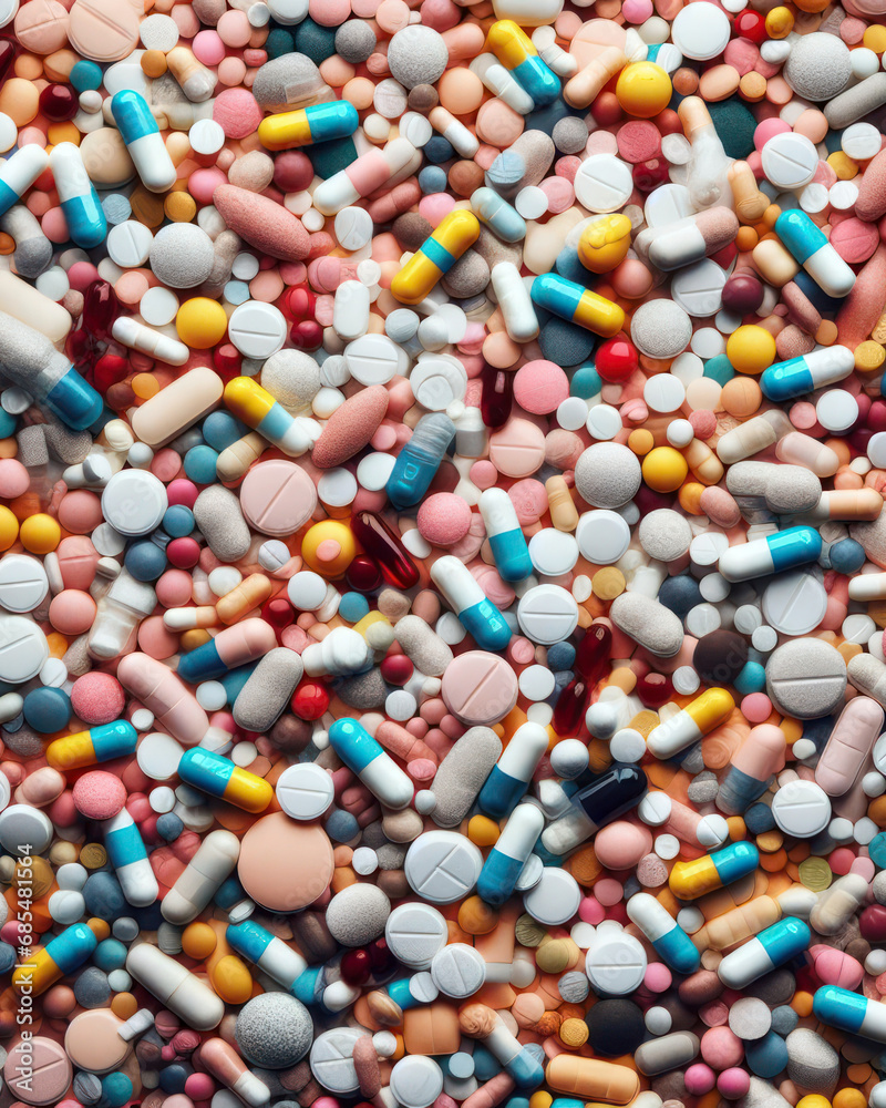 medical background image of hundreds of pills tablets and capsules medical background image of hundreds of pills tablets and capsules