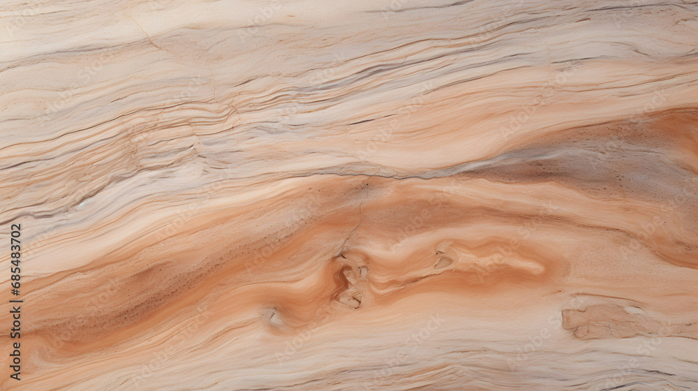 oakwood teak wood, texture marble. Generative AI.