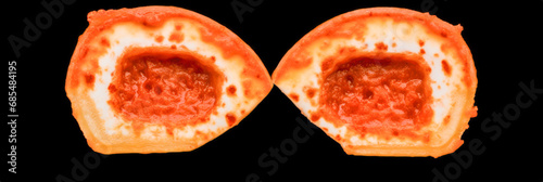 Closeup of tasteful Pizza