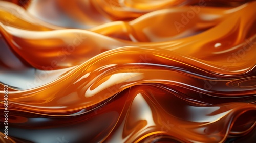 A mesmerizing swirl of molten gold and fiery orange, an abstract masterpiece capturing the untamed essence of fluidity