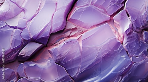 Immerse yourself in the hypnotic swirls of abstract violet and lilac hues, as this close-up of a purple rock transports you to a world of vibrant energy and untamed beauty