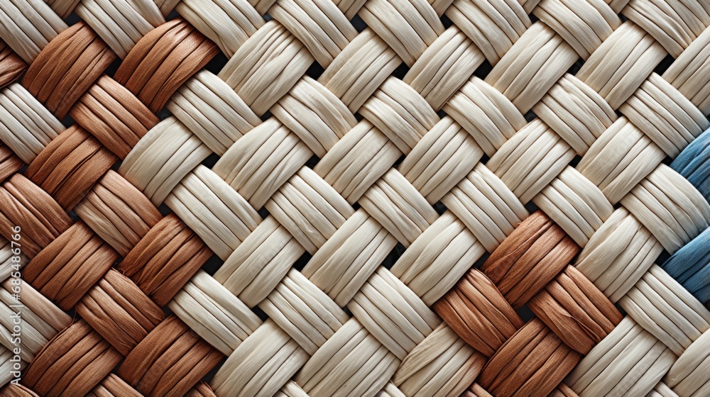 A rustic tapestry of intertwined fibers, delicately crafted into a wicker basket, evoking a sense of home and simplicity