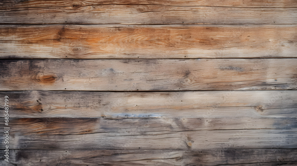Rustic wooden plank texture, weathered wood background. Generative AI. Rustic wooden plank texture, weathered wood background. Generative AI.
