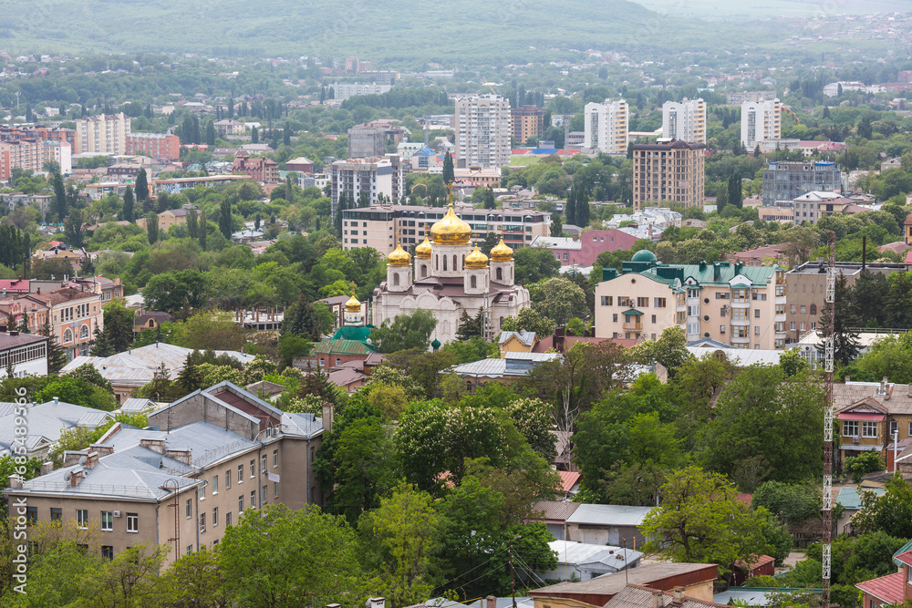 Obraz premium Panoramic view of Pyatigorsk