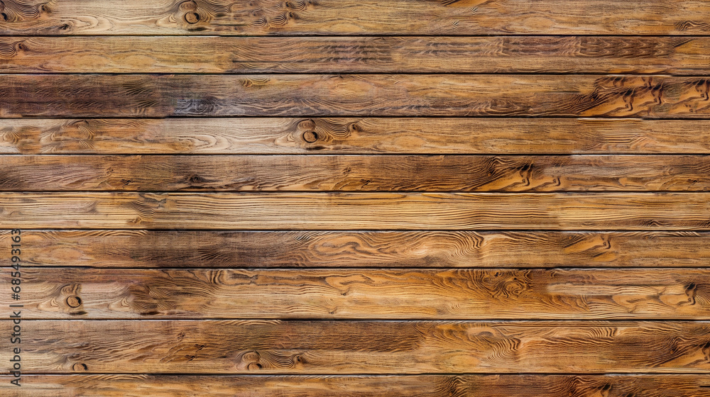 Brown wood table background, lots of contrast, wooden texture. Generative AI. Brown wood table background, lots of contrast, wooden texture. Generative AI.