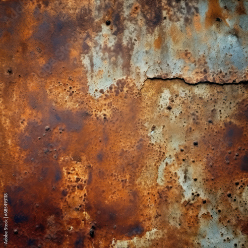 High-Res Rusty Metal Surface Detail