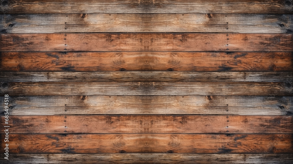 close up of wall made of wooden planks. Generative AI. close up of wall made of wooden planks. Generative AI.