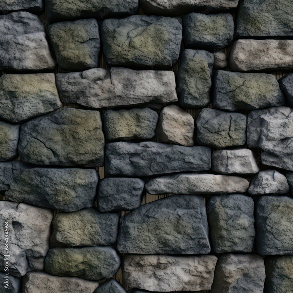 Obraz premium 4K Resolution Stone Wall Texture