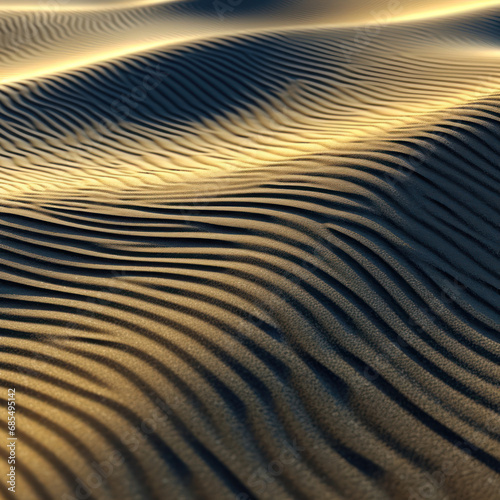 4K Rippled Sand Dune Texture