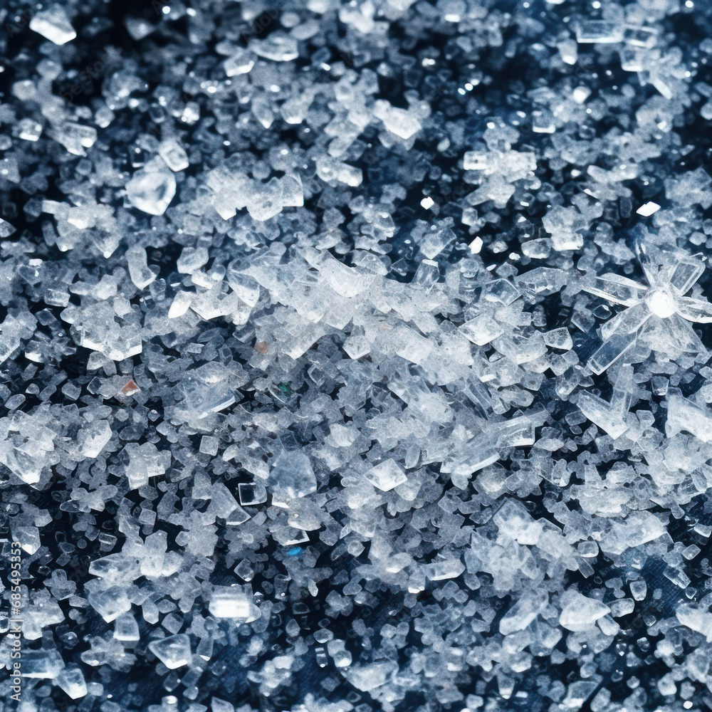 High-Resolution Sparkling Snow Surface