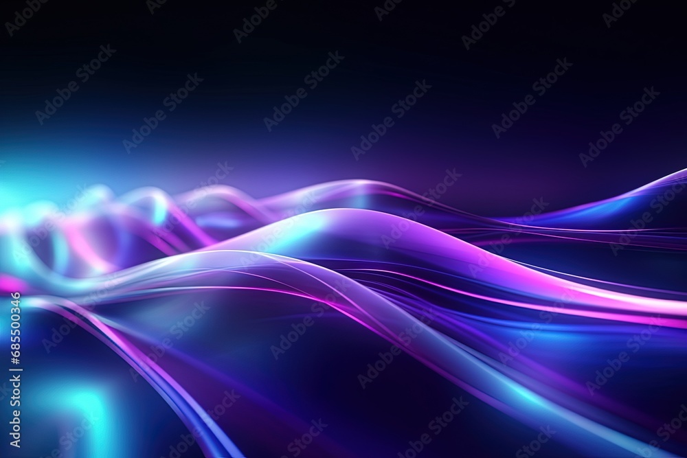 illustration of abstract background of futuristic corridor with purple and blue neon lights wave speed light illustration of abstract background of futuristic corridor with purple and blue neon lights wave speed light