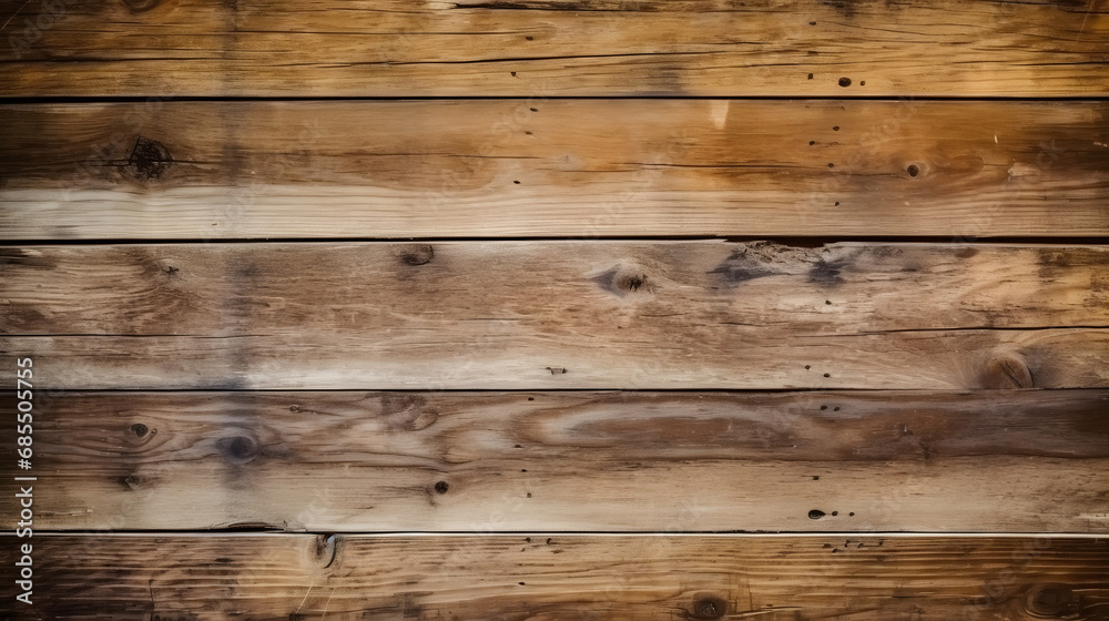 Obraz premium Old wood plank texture background. Generative AI.