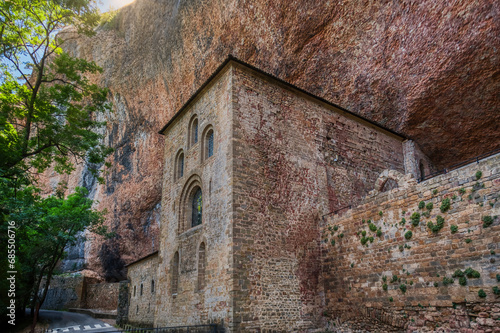 The Royal Monastery of San Juan de la Peña located in Botaya, southwest of Jaca, Huesca, Aragon (Spain), was the most important monastery in Aragon in the early Middle Ages.