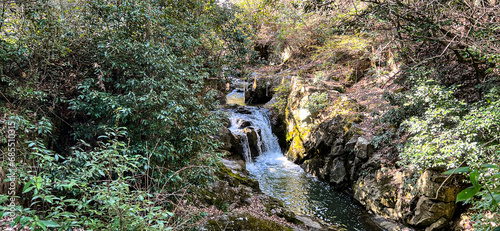 大阪貝塚市 水間寺の滝