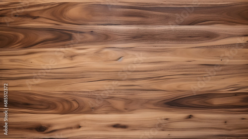 Super long walnut planks texture background.Walnut wood texture.Texture element. Generative AI.