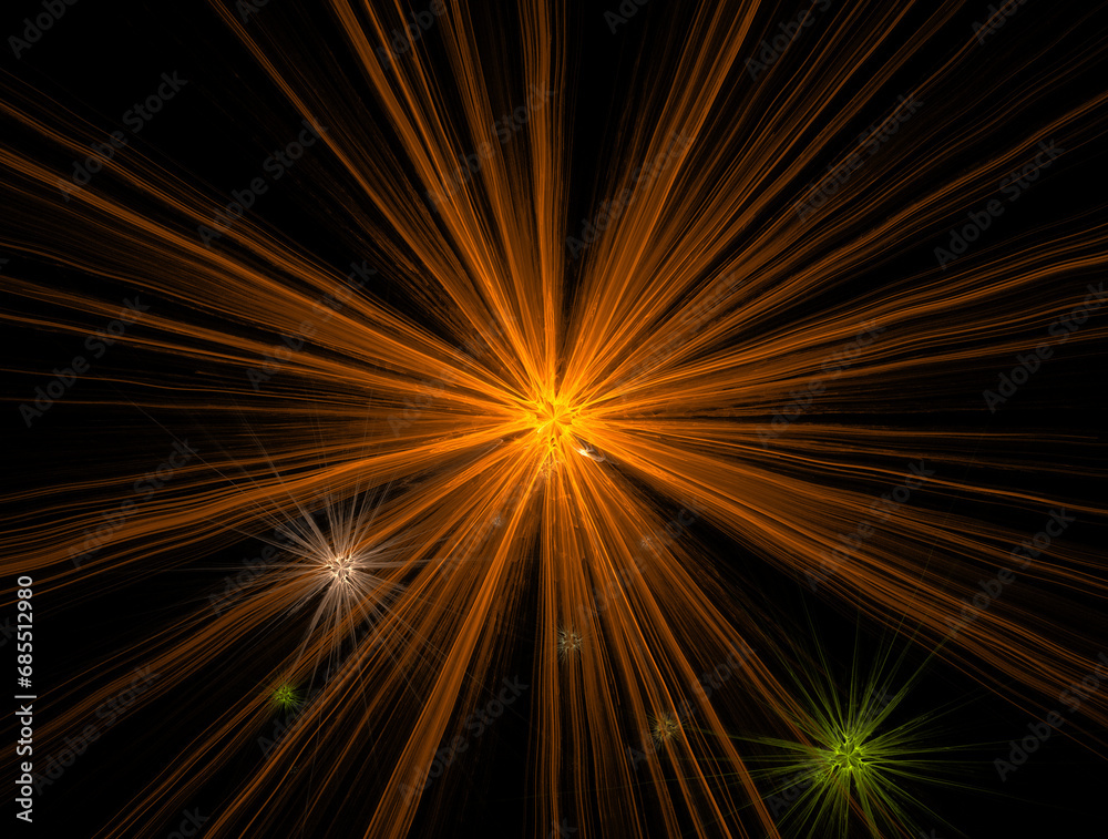 Fototapeta premium Imaginatory fractal abstract background Image