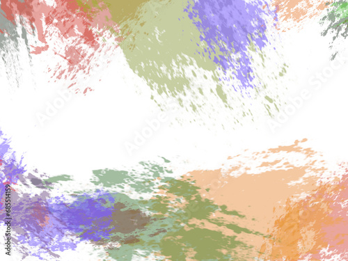 Watercolor stripes on a white background. background,  white  colors with soft faded watercolor border texture design and blank white center, veteran's day or  background patriotic color.
