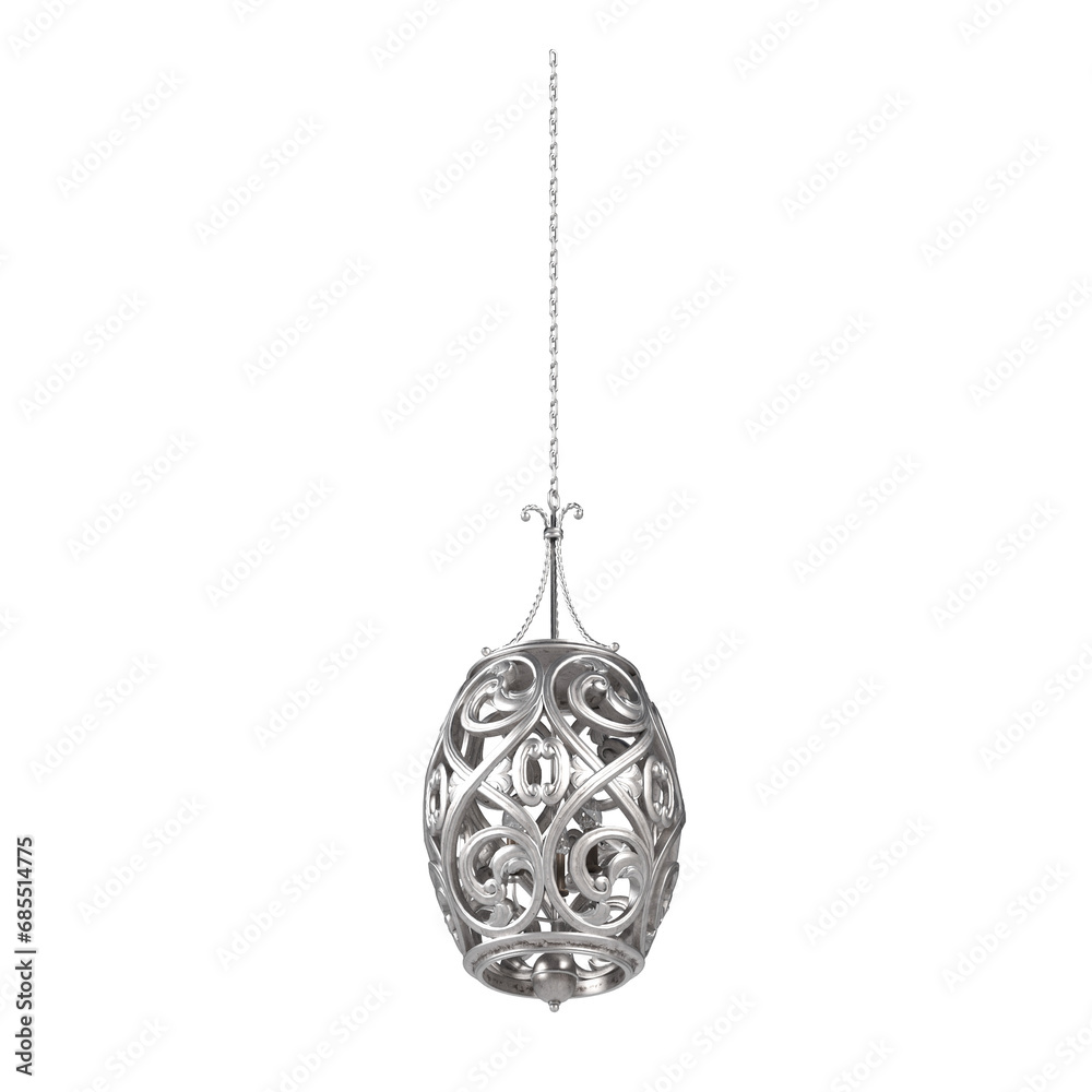 chandelier on the ceiling isolated on transparent background, hanging lamp, pendant light, 3D illustration, cg render chandelier on the ceiling isolated on transparent background, hanging lamp, pendant light, 3D illustration, cg render