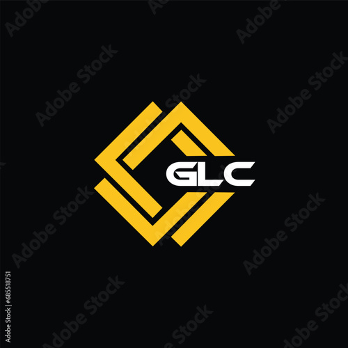 GLC letter design for logo and icon.GLC typography for technology, business and real estate brand.GLC monogram logo. photo