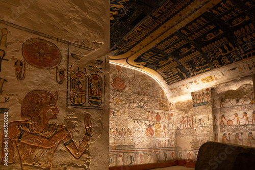 Tomb of ramses IV, Valley of the Kings, Egypt
