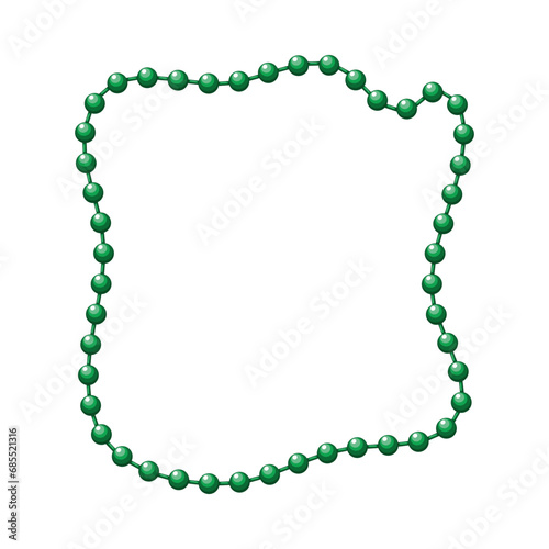 Mardi Gras Carnival Beads