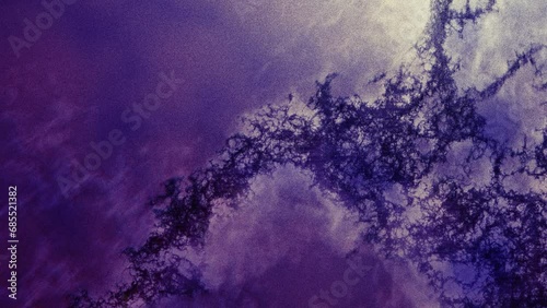 Galaxy space background flying through the galaxy and nebula background