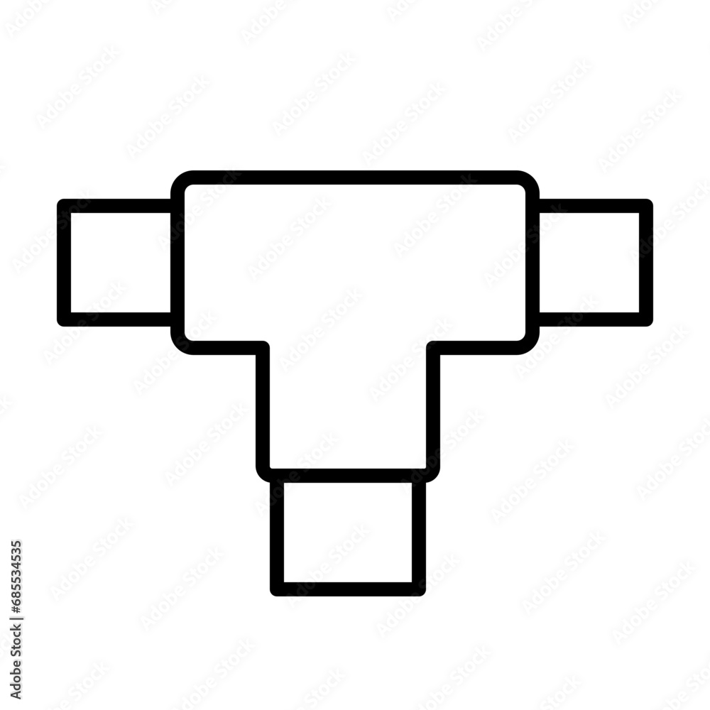 T Pipe Connection T Pipe Connection