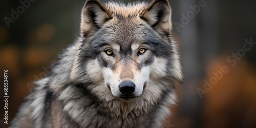 Wolf Appearance Image .The Powerful Aura of a Wolf in Striking Appearance .