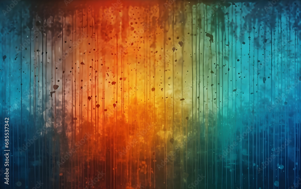 Obraz premium Colorful abstract background with a distressed texture, Generative AI