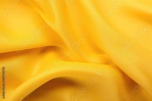 Yellow silk canvas background