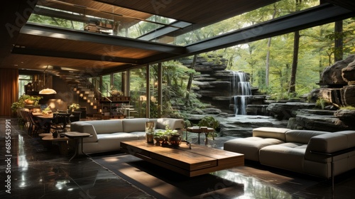 interior of a modern house