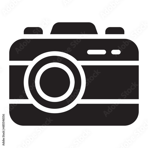 camera glyph icon