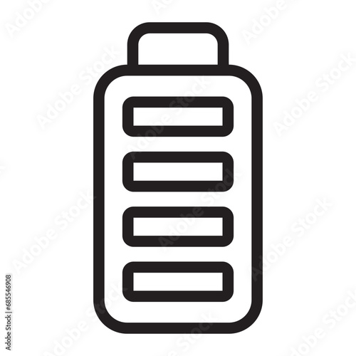 battery line icon