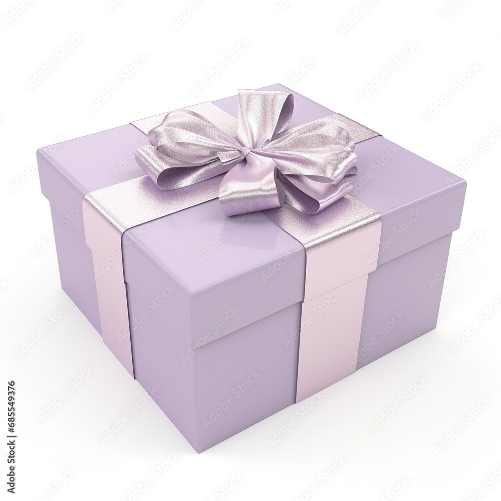 purple gift box tied with a bow purple gift box tied with a bow