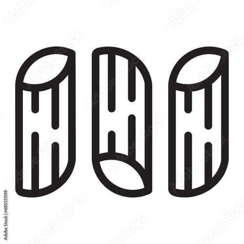 penne line icon