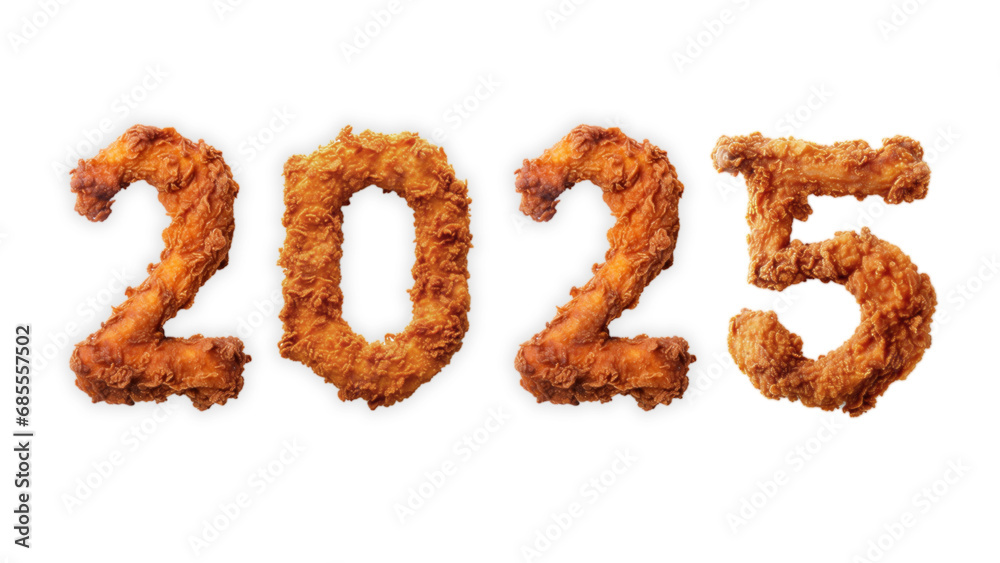 Year 2025 as fried chicken Year 2025 as fried chicken
