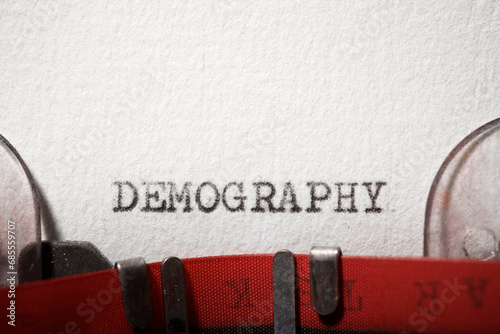 Demography concept view