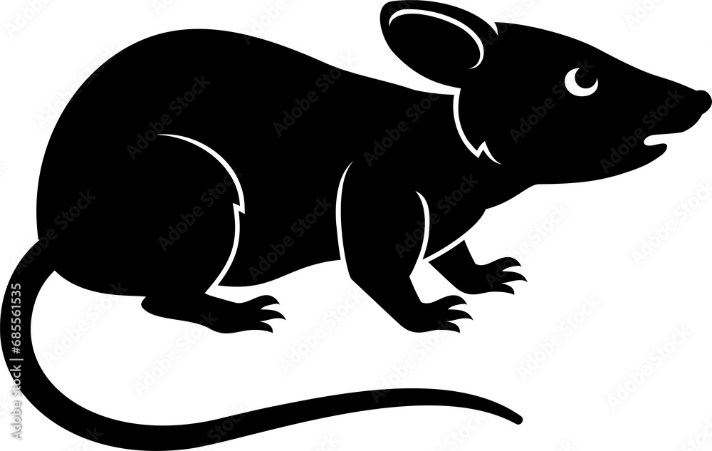Obraz premium Rat Chinese Zodiac Horoscope Animal Year Sign