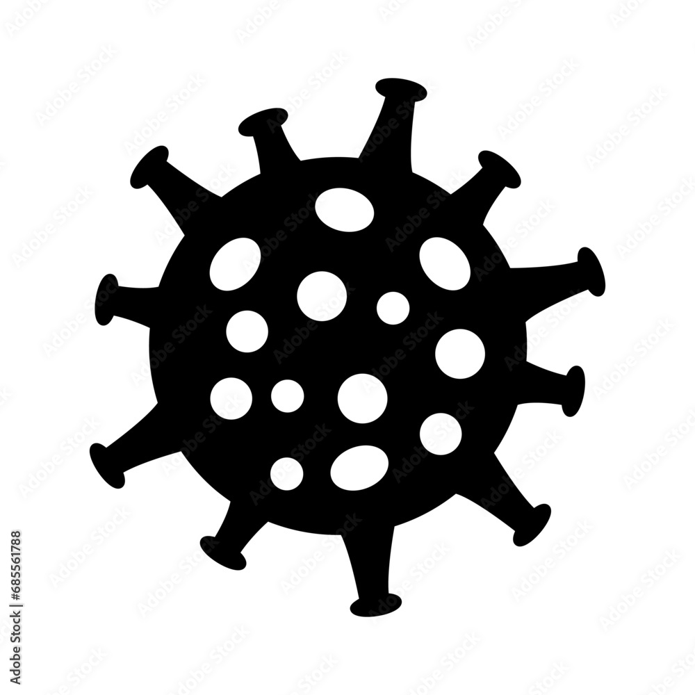 Bacteria vector icon. microorganism disease causing illustration symbol. cell cancer sign. virus logo. Bacteria vector icon. microorganism disease causing illustration symbol. cell cancer sign. virus logo.