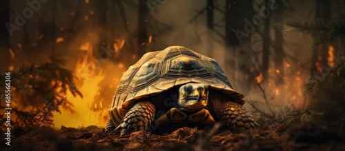 Wildlife devastated by fore...